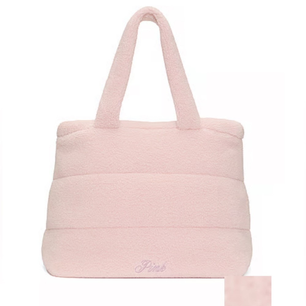 Victoria’s Secret PINK Cozy Plush Tote - NEW